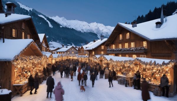 Vivre la magie des marchés de Noël en Haute-Savoie